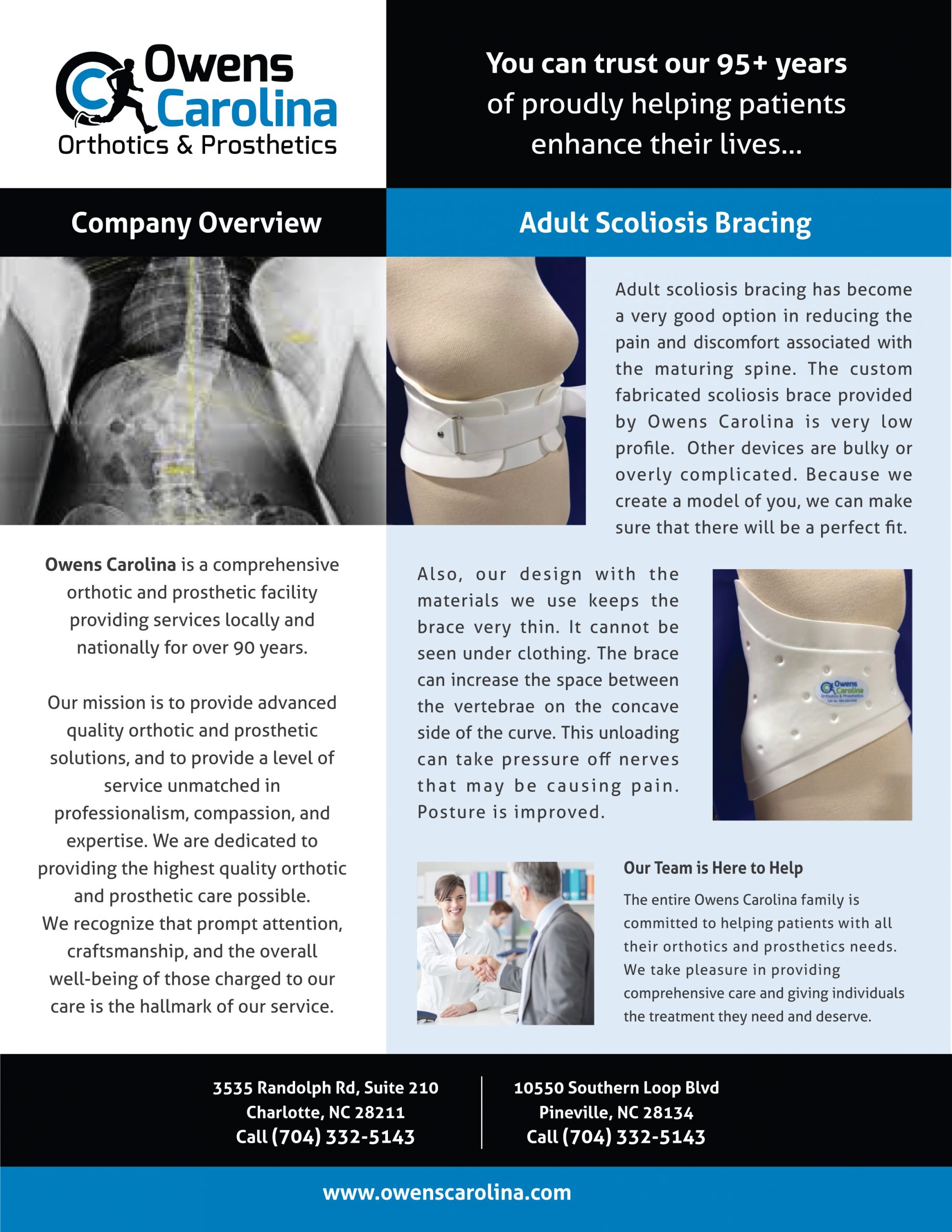 Adult scoliosis brace